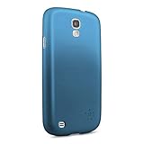 resistente a rayones Belkin Micra Fine - Funda para móvil Samsung Galaxy S4, azul