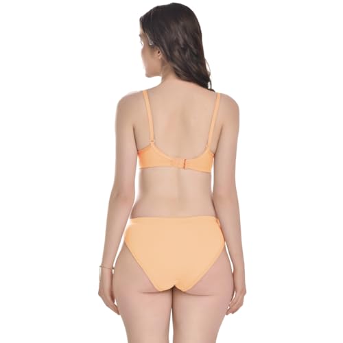 Image of SGC Sweden Women Mix Cotton Thongs Lingerie Set