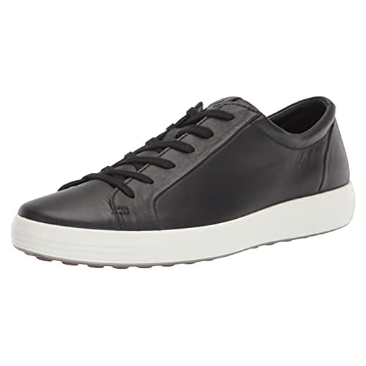 ECCO Herren Soft 7 Sneaker, Black, 44 EU