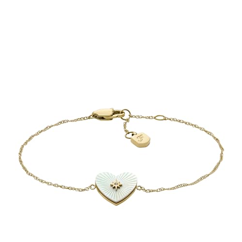 Image of Fossil Women's Stainless Steel Chain Bracelet