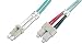 Produktbild DIGITUS LWL Patchkabel, LCDuplex SCDuplex, OM3, 1, 0 m