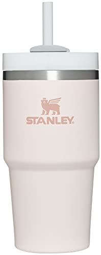 Image of STANLEY Quencher H2.0 Tumbler with Straw 20 oz | Flowstate 3-Position Lid | Cup Holder Compatible for Travel | Insulated Stainless Steel Cup | BPA-Free | Rose Quartz