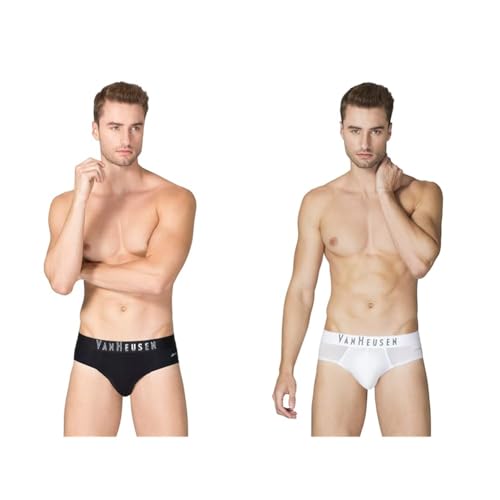 Image of Van Heusen Men's Briefs | Air Series| Light as air |Ultralight for superior comfort| Mesh Fabric | Breathable Active Trunks - Moisture-Wicking| Sweat Absorbant | Stretch Cotton Blend| Underwear for Active Wear | Style 40007|Available in Pack of 1 & 2