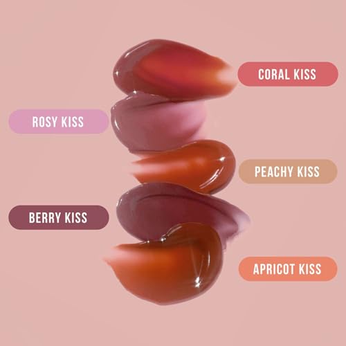 Huda Beauty Original Lip Blush Lippenfarbe, feuchtigkeitsspendend, cremig, für Lippen und Wangen, 6 ml, von Bella, Peachy Kiss, 6 ml (1 Pack)