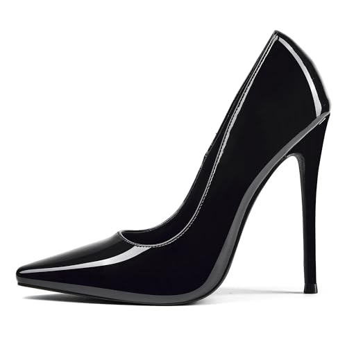 Image of Elisabet Tang High Heels, Women Pumps Pointed Toe Stilettos 4.7 inch /12cm Sexy Heels Party Shoes