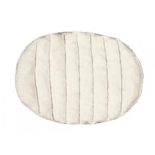 BSN 6223 Jobst JoViPak JoViPad Organic Cotton Pad, Oval Popliteal Fossa, Multi-Channeled, Ivory, 12.5cm x 20cm