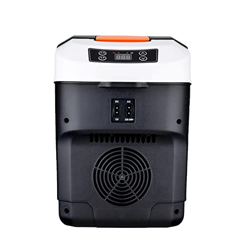 Joberio Refrigerador Portátil de 10 Litros, Refrigerador-Congelador de Automóvil de 12 V, para Viajes, Acampar, Picnic
