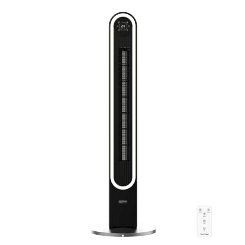 Cecotec Ventilador de Torre EnergySilence 9090 Skyline Smart Light de 42', 65 W, Luz LED,...