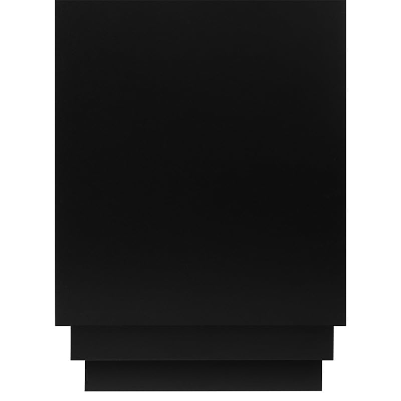 Image of shopPOPdisplays 3 Pcs Pedestal Stand Set - Black Expanded PVC - Lightweight, Space Saving, Compact Storage - Plinth Pillar for Party, Events, Retail, and Exhibits - 50lb. Capacity (Large Set)