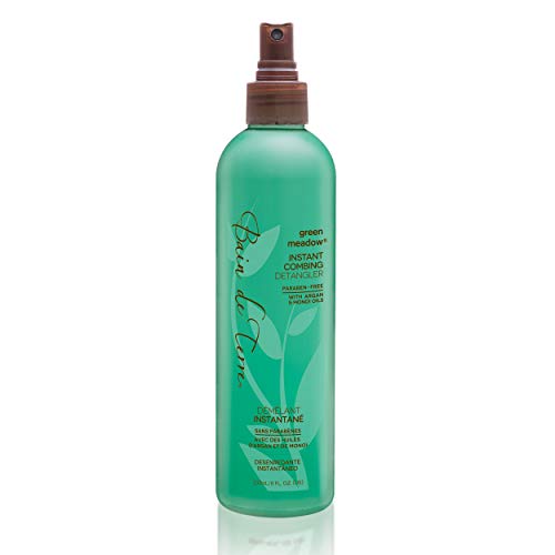 Bain de Terre Green Meadow Instant Combing Detangler, with Argan and Monoi Oil, Paraben-Free, 8-Ounce