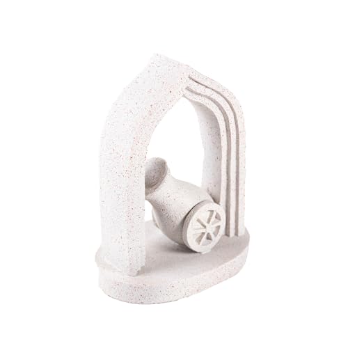 AGKZNTQP Antique-Style Heavyweight Arch Bookends Made of Durable Resin, These