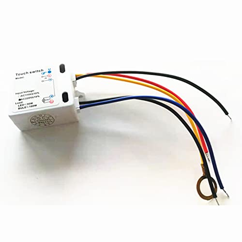 220V On/OFF Touch Switch For Metal Body Lamp Energy Saving Light by Hwydo Cover