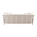 MICHAEL AMINI Lisbon Chenille Sofa - Opal/Gold