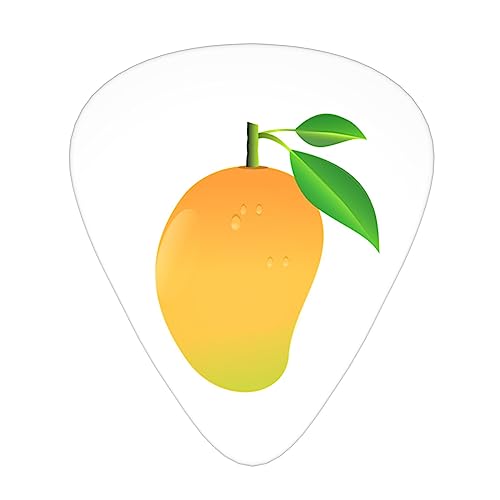 Lot de 12 médiators tendance et durables en mangue pour guitare électrique et basse - Les Beatles, Paul McCartney, John Lennon, RIngo Starr, George Harrison Lot de 12 médiators tendance et durables en mangue pour guitare électrique et basse