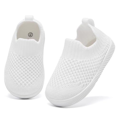 Image of MORENDL Baby Toddler Walking Socks Non-Slip Breathable Unisex Casual Sneakers