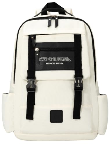 Image of Tinytot 30 Litre Japanese Korean Style School Bag Water-Resistant Laptop & Travel Backpack - Unisex Large 18 Inches Multipurpose Student Backpack for Boys & Girls, Men & Women