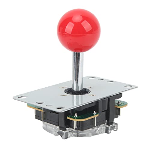 RiToEasysports Joystick para juegos 3D, barra de juegos 3D con cabeza de bola y arandelas protectoras, poca distancia de swing, movimientos rápidos, alta sensibilidad, consolas de arcade y combate