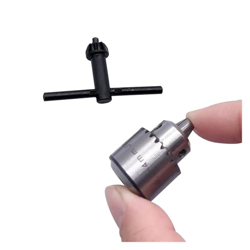 Mini mandrin de perçage 0.3-4mm adaptateur conique de tour avec clé de serrage manuelle - 8