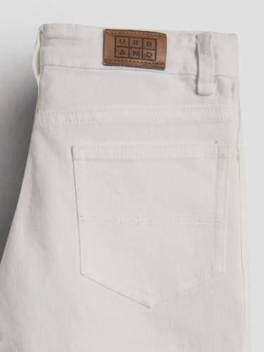 Image of Urbano Juniors Boy's Straight Fit Washed Denim Jeans Stretchable