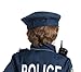 Dress Up America Police Hat for kids - Blue Cop Hat for Children - Police Costume Accessory