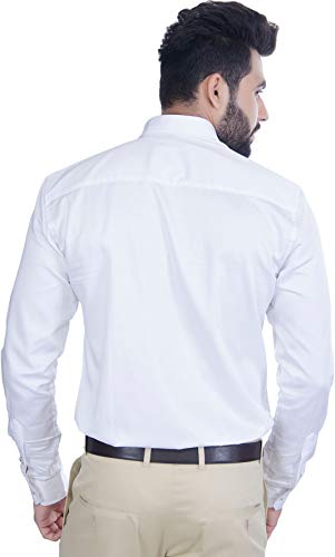 Image of FIFTH ANFOLD Men's Solid Slim Fit Shirt