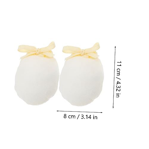 Gatuida 3pairs Stop Sucking Gloves for Newborns Mittens for Months Mittens for Newborn Months Gloves for Boy Girl Protection2