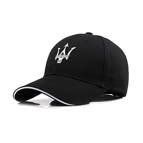 ALZZ Compatible with Maserati Embroidered Logo Baseball Cap, Baseball Hats Caps for Women and Men