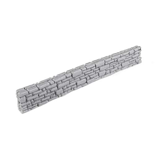 War World Gaming Farm Stone Wall Unpainted x 15 – 20mm - 28mm Wargaming Tabletop Terrain Scenery Landscape Model Miniatures Diorama Wall Cover Modelling Wargame