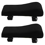 Abaodam ゲーミングチェア オフィスチェア 車椅子用アームレストクッション 高密度スポンジ製人間工学形状 前腕サポート付き椅子用肘掛けパッド デスク ゲームルーム用 2個セット