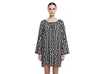  Moschino Robe Blouse Surdimensionnée Femme A2616 Imprimé Ours Allover Noir, Noir , M grande taille