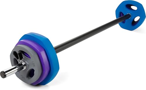 Gymtek Body Pump Langhantel, Pumpset 20 kg, Hantelset, Hantelset mit...