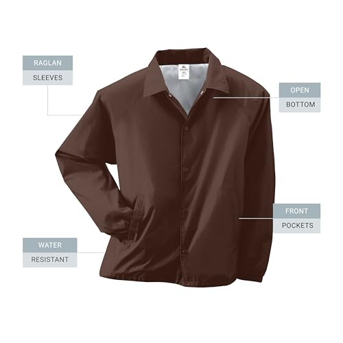 Image of Augusta Sportswear mens Nylon Coach's Jacket /Lined