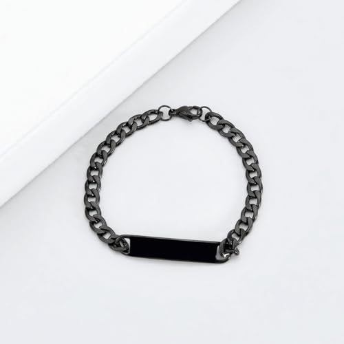 Israelite Yahweh Jewelry - Minimalist Jewish Name of Lord YHWH Stainless Steel Bracelet - Paleo Hebrew God Jehovah Blessing Bangle for Him Her3