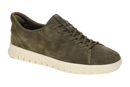 Geox U FLEXTRIDE Plus A - Zapatillas Militares para Hombre, Talla 44 EU, Militar, 44 EU