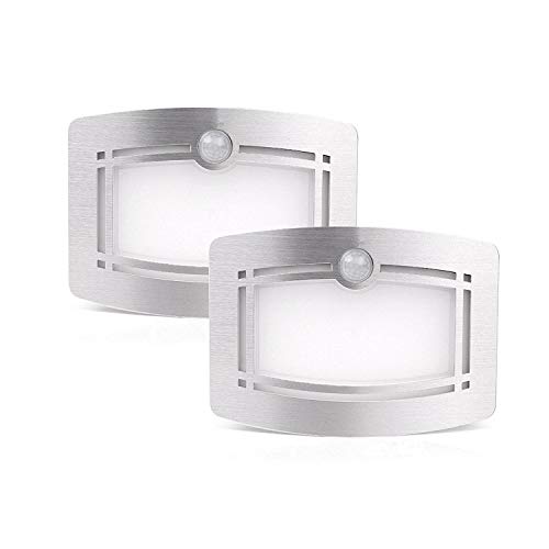 Motion Sensor Closet Light, OxyLED Wall Lights Battery Operated, Luxury Aluminum Stick-on Anywhere
