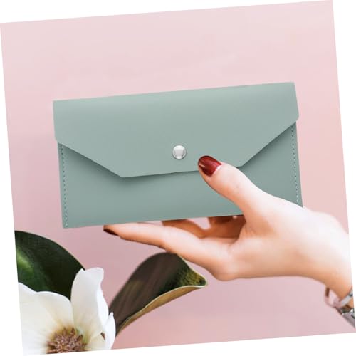 Cash Envelope Wallet for Women Elegant PU Wallet Portable Coin Purse Card Holder Multipurpose Use Small for Everyday Style4