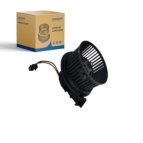 Image of SHOWSEN PM4030 HVAC AC Heater Blower Motor W /Fan Cage Fit 2008-2009 Mercedes-Benz C230 C63 AMG 2010-2011 Mercedes Benz C250 E350 2008-2016 C300 2008-2010 C350 Replacement 2048200208