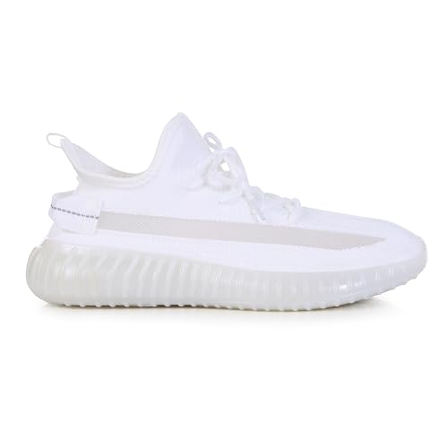 Image of Men's Black Sports Running Shoes | Lightweight Breathable Mesh Sneakers | Lace-Up Casual Walking & Gym Shoes | Anti-Slip Sole Comfortable Footwear for Men.