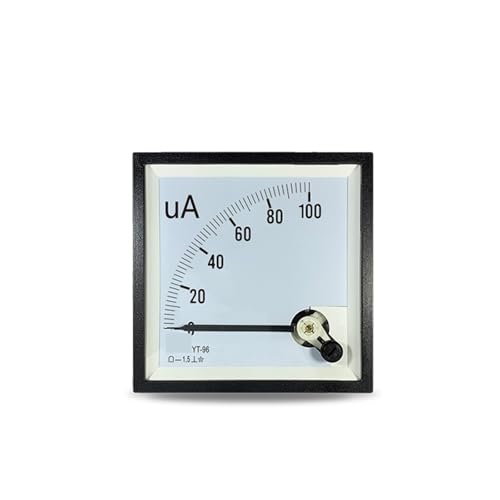 Compteur de tension YT96 UA 200uA ampèremètre analogique pour tableau électrique