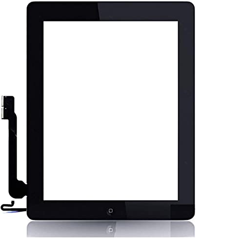 Écran tactile pour iPad 4 Noir avec bouton d'accueil pour réparer votre tablette cassée