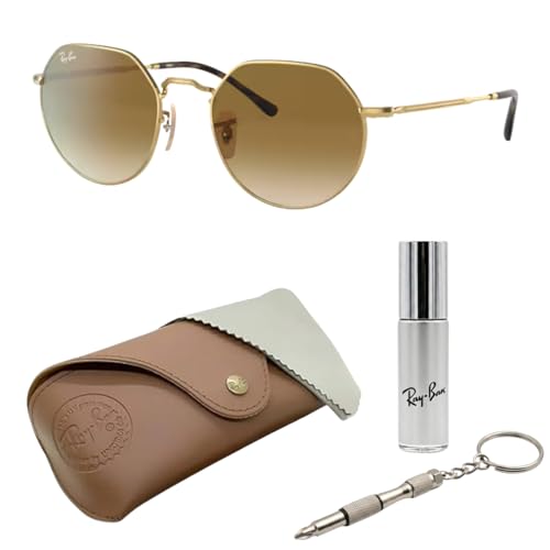 Image of Ray-Ban RB3565 Jack Square-Round Shape Sunglasses with Official Kit