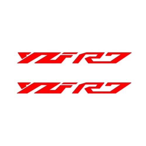 Stickers réfléchissants Yamaha YZF R7 rouge pour rouler la nuit en toute sérénité