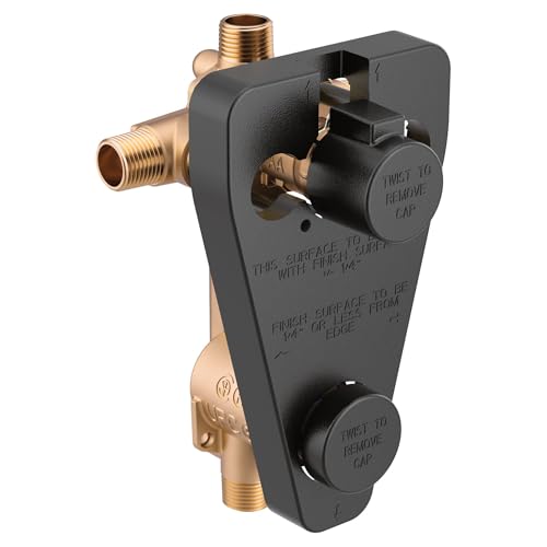 Moen Posi-Temp Pressure Balancing Valve with Built In 2-Function Transfer Valve for 2-Handle Shower Trim, CC/IPS, 2521