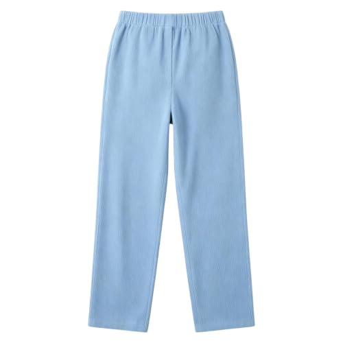 Corduroy Pants Women Elastic High Waisted Vintage Casual Pants with Pockets - image 5