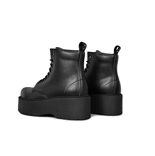 Altercore Adara Anfibi Donna Platform Nero Vegan