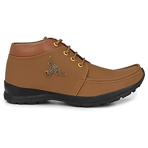 Image of Men's Casual Boots for Men Stylish, Durable & Comfortable Everyday Footwear for Travel, Work, or Outings, Ideal for All-Season Casual Use