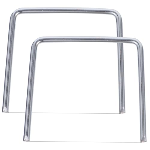 Hoement 2 Pezzi Affettatore Acciaio Inossidabile con Filo Utensili per Slicing Duro Casuale Colore Casuale