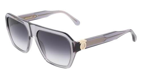 SF2080SLBI 020 Transparent Grey 58/16/145 Men's Sunglasses, 020 Transparent Grey, 58/16/145