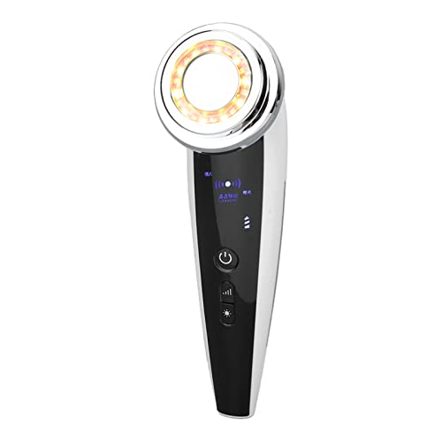 Dispositivo de Belleza de Limpieza Facial, Masajeador Facial LED ABS para Viajes a Casa