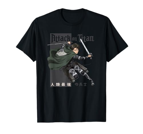 Attack on Titan Season 4 El Soldado más Fuerte Camiseta